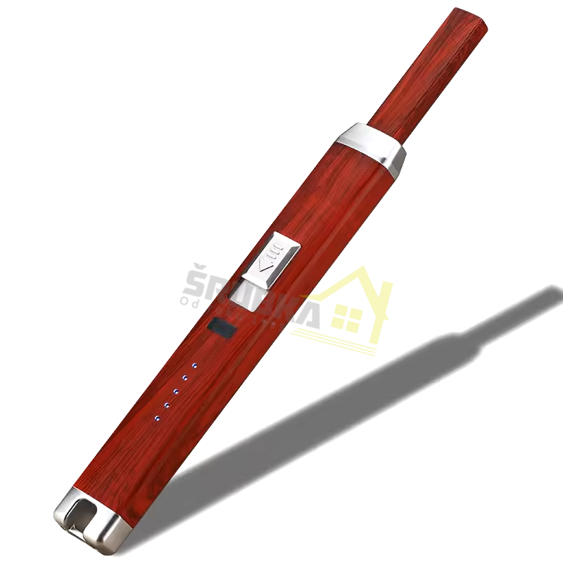 Handy 887 plazmový zapalovač USB / červené dřevo